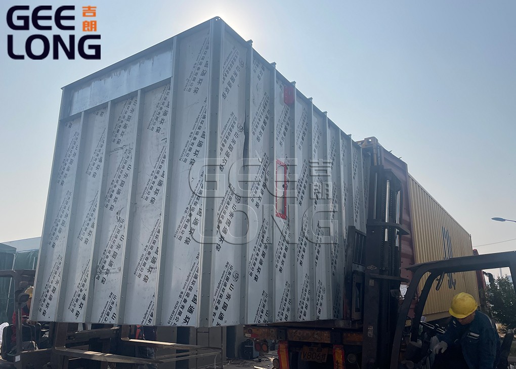 China GEELONG exported plywood Pulse dust collector