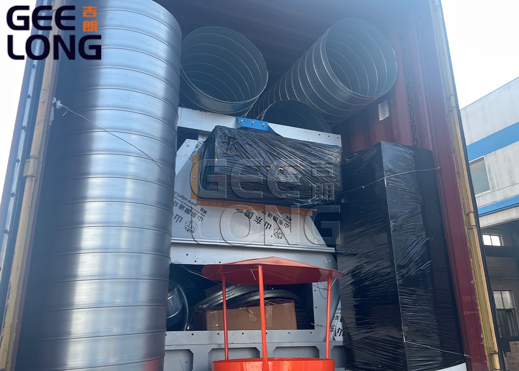 China GEELONG exported plywood Pulse dust collector