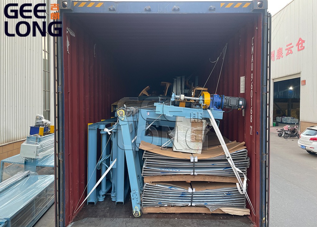 China geelong exported the whole set plywood machinery