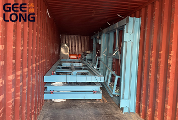 geelong 5ft automatic plywood loading and unloading system is exported 