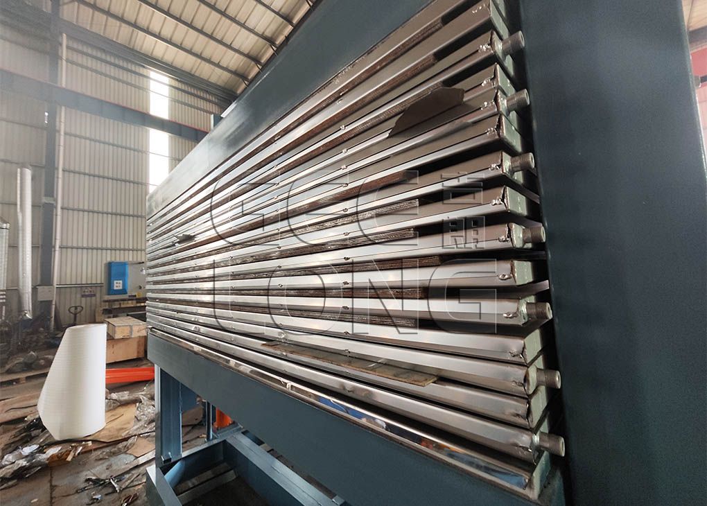 China tube veneer press dryer machine